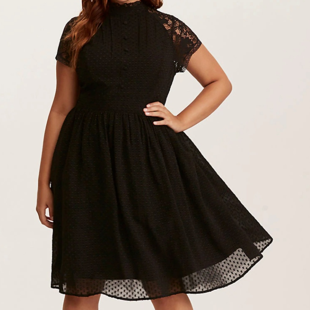 ISO | Torrid | Retro Swing Dress | Blk | DONT BUY!